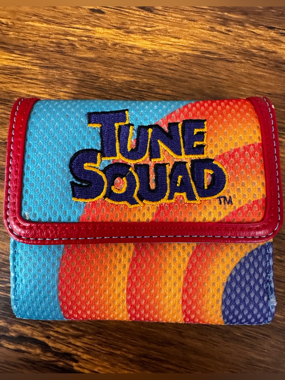 Loungefly x Looney Tunes Space Jam Tune Squad Uniform Style Embroidered Wallet
